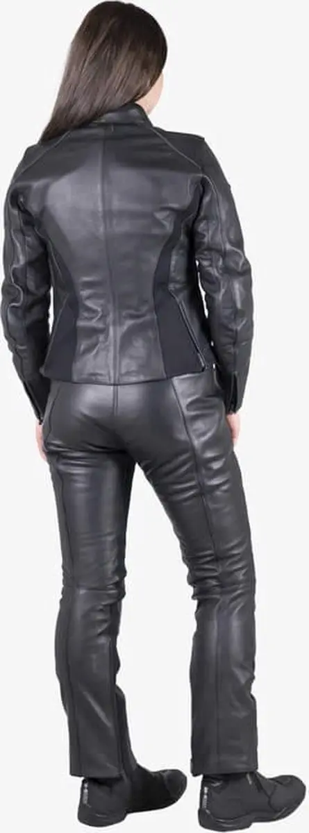 iXS Aberdeen Dames Leren Motorjas - Zwart - afbeelding 6 van 6