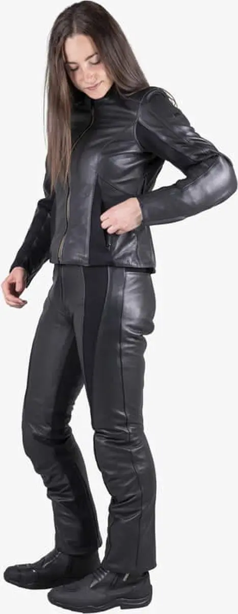 iXS Aberdeen Dames Leren Motorjas - Zwart - afbeelding 5 van 6