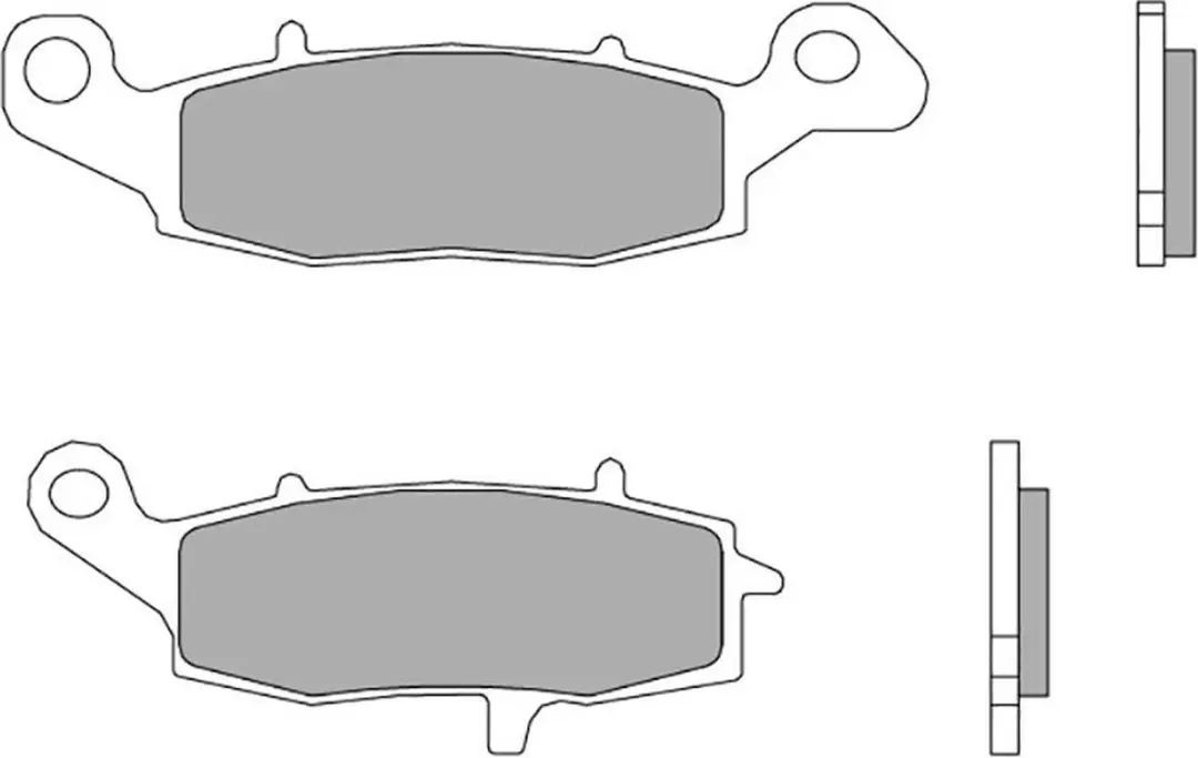 Brembo 07ka19la Remblokken Transparant