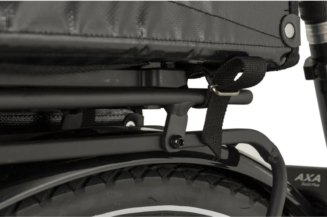 FastRider Cargo Dubbele Fietstas - 46L - Zwart