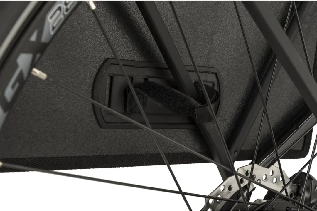FastRider Cargo Dubbele Fietstas - 46L - Zwart - afbeelding 6 van 6