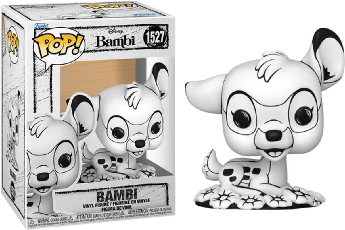 Funko Pop! Bambi Sketched Vinylfiguur - 0889698809474