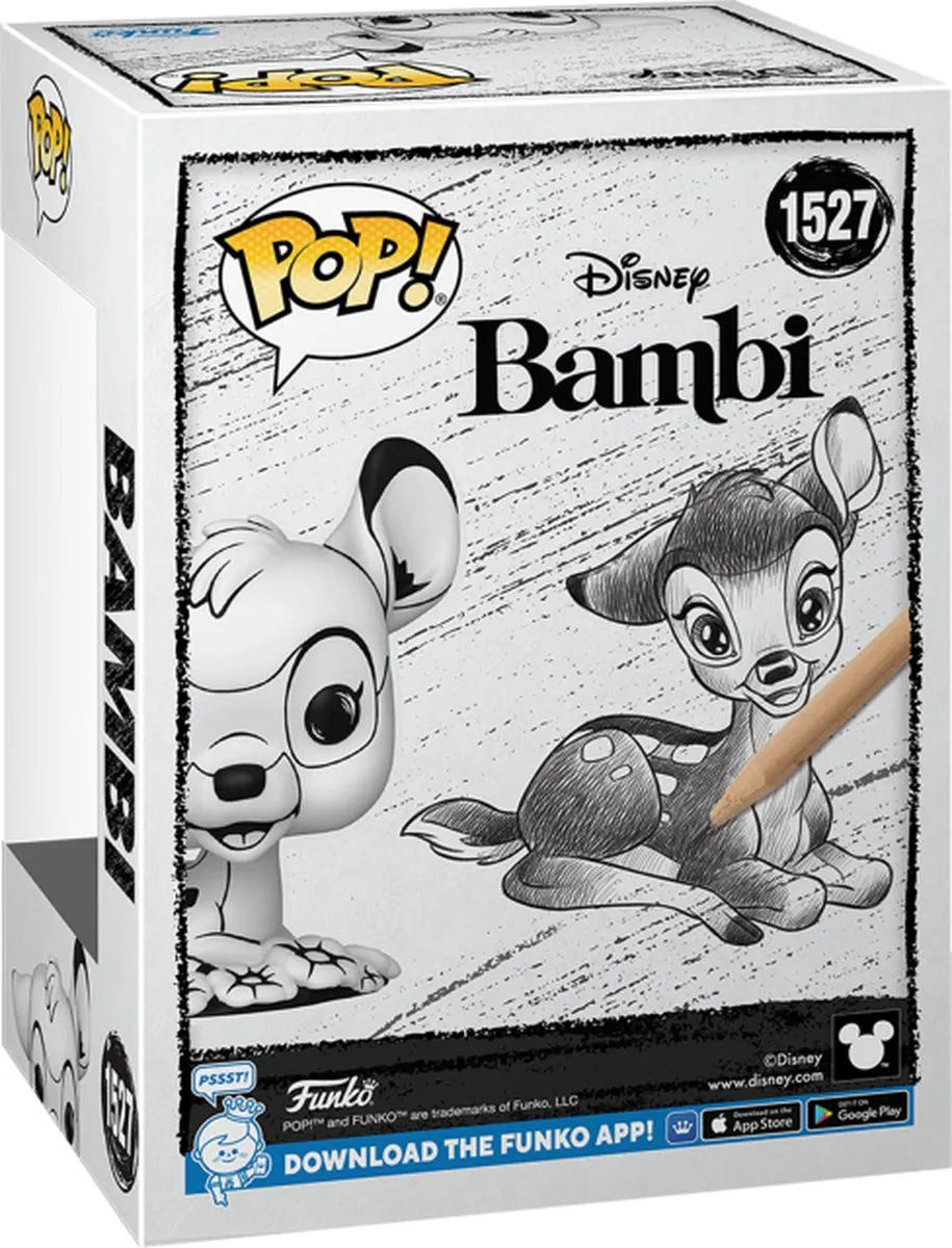 Funko Pop! Bambi Sketched Vinylfiguur - 0889698809474