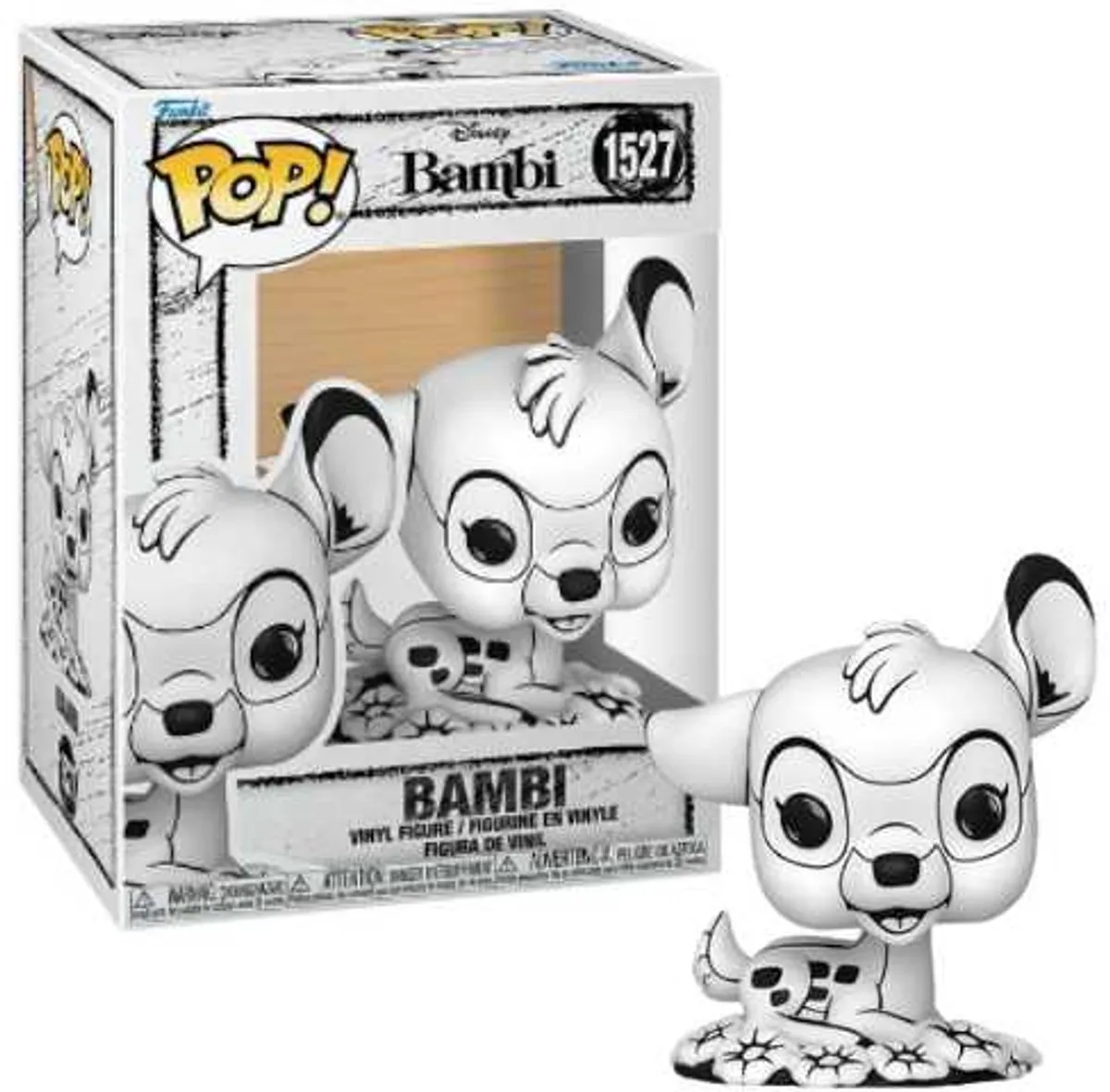 Funko Pop! Bambi Sketched Vinylfiguur - 0889698809474