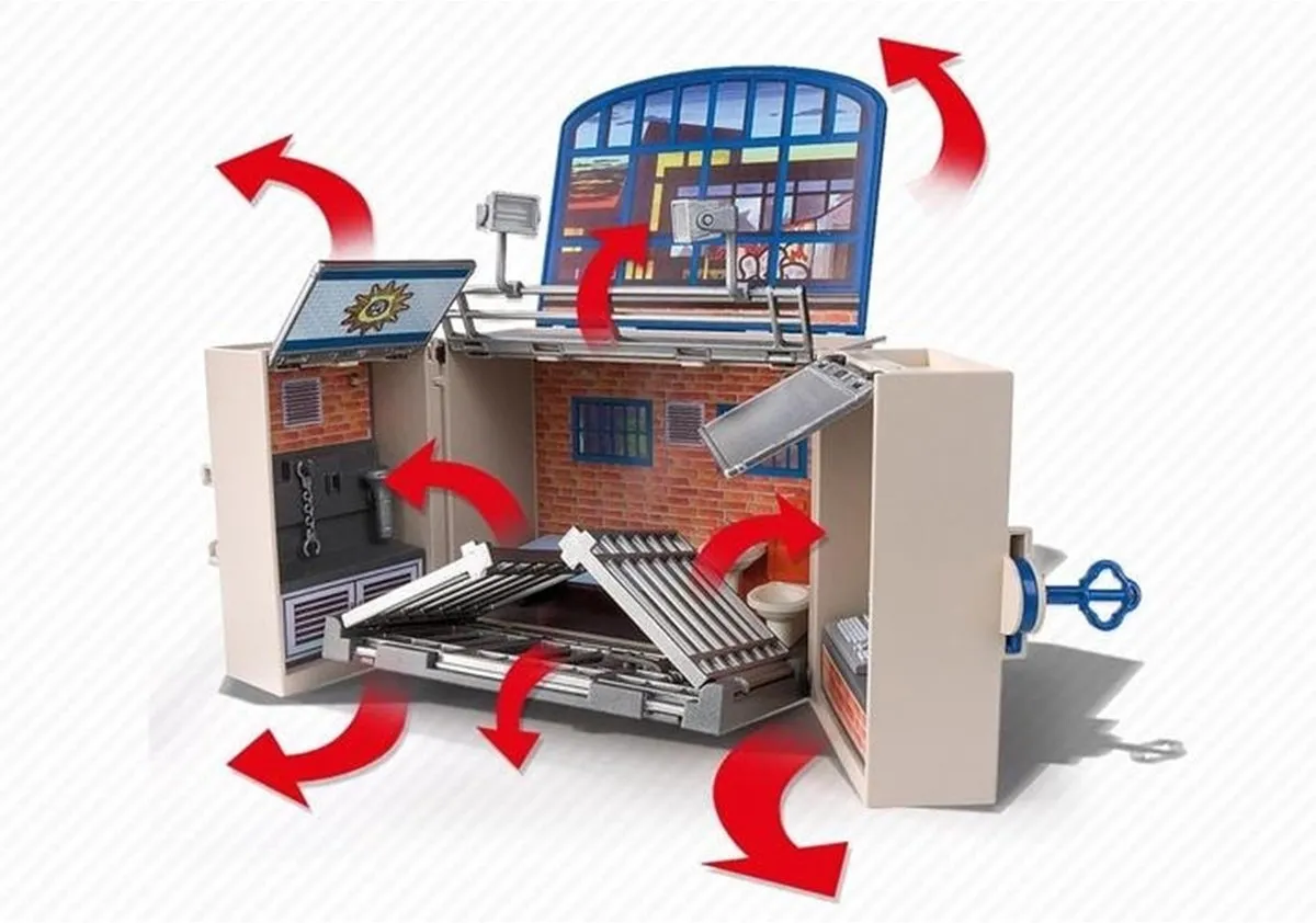 Playmobil Politiestation 5421 - Meerkleurig