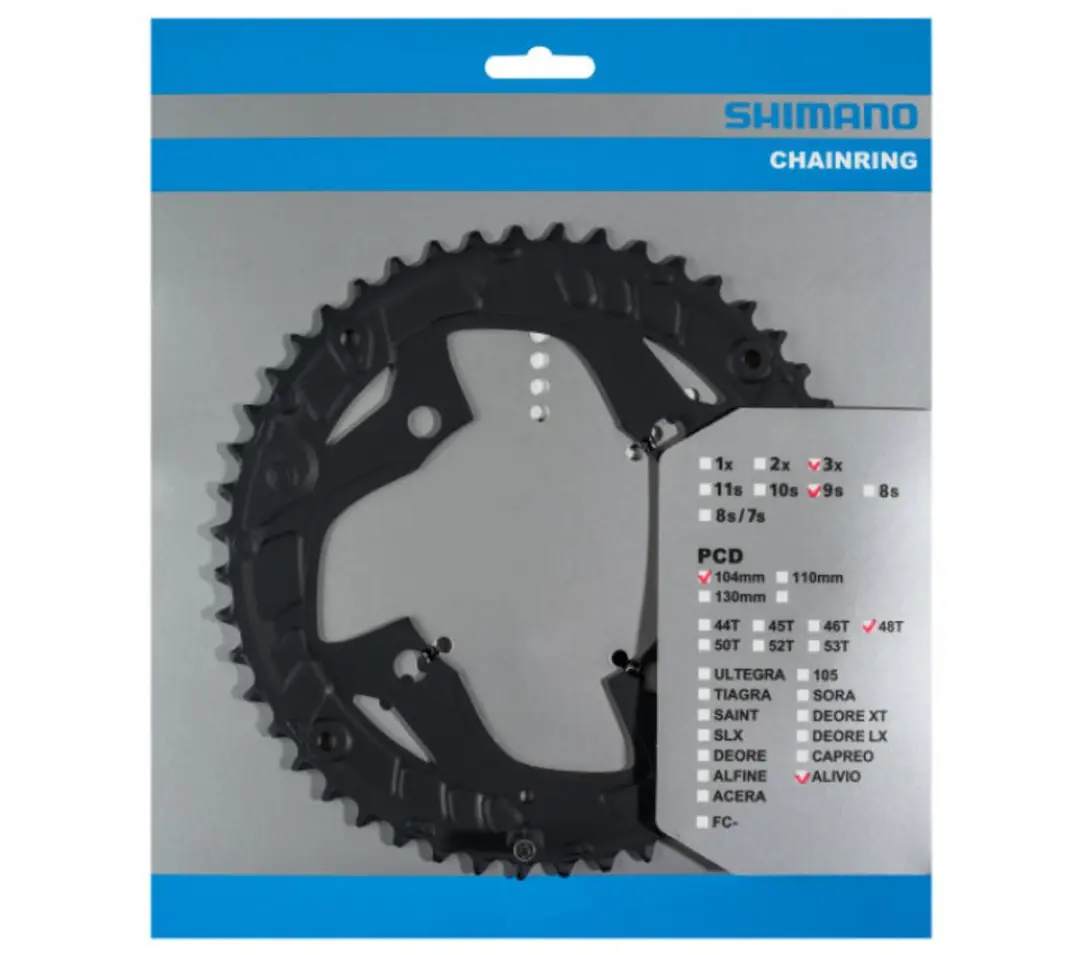 Kettingblad Shimano Alivio FC-T4060 9 speed