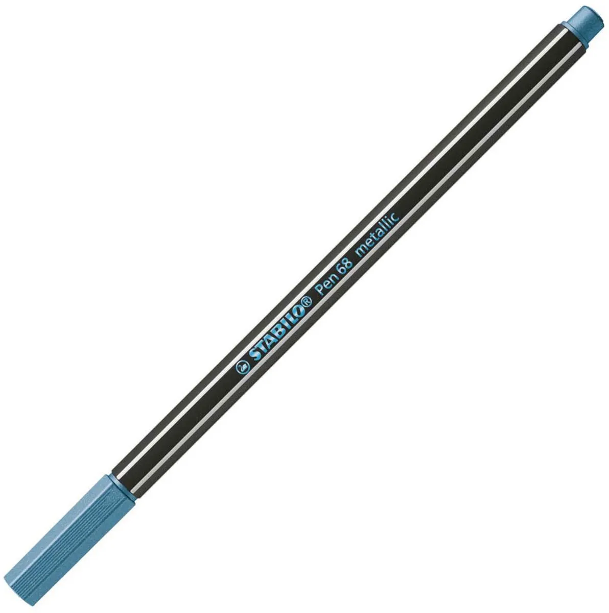 STABILO Pen 68 Metallic Blauw