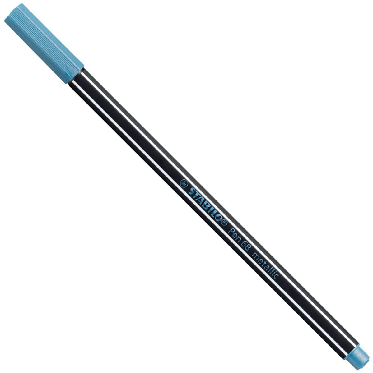 STABILO Pen 68 Metallic Blauw