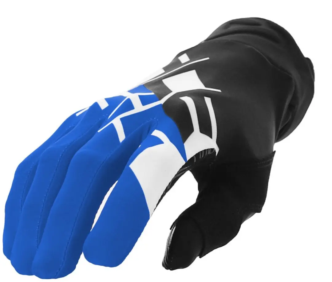 Acerbis MX Linear Zwart Blauwe Crosshandschoenen