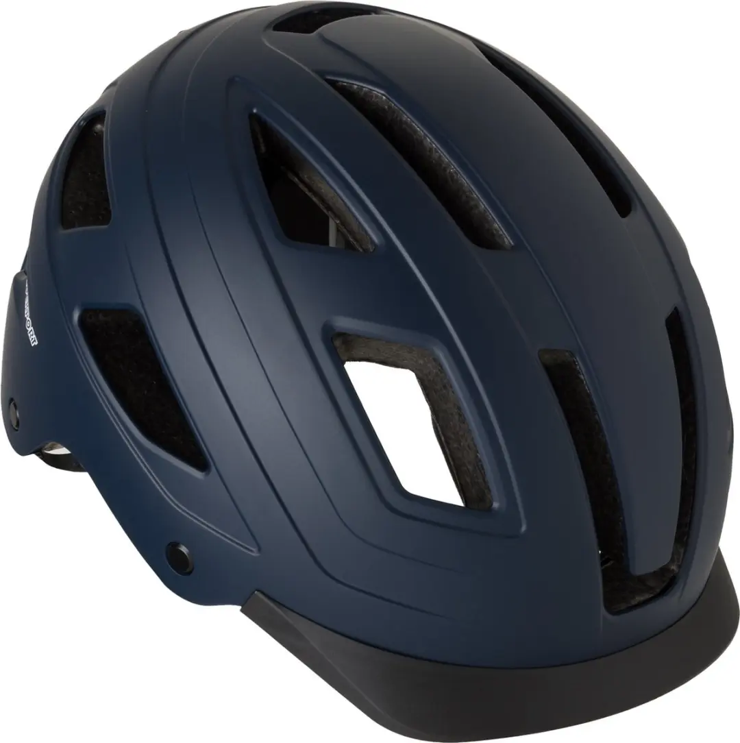 AGU Cit-E IV Led Fietshelm - Blauw - L/XL - incl. Led licht
