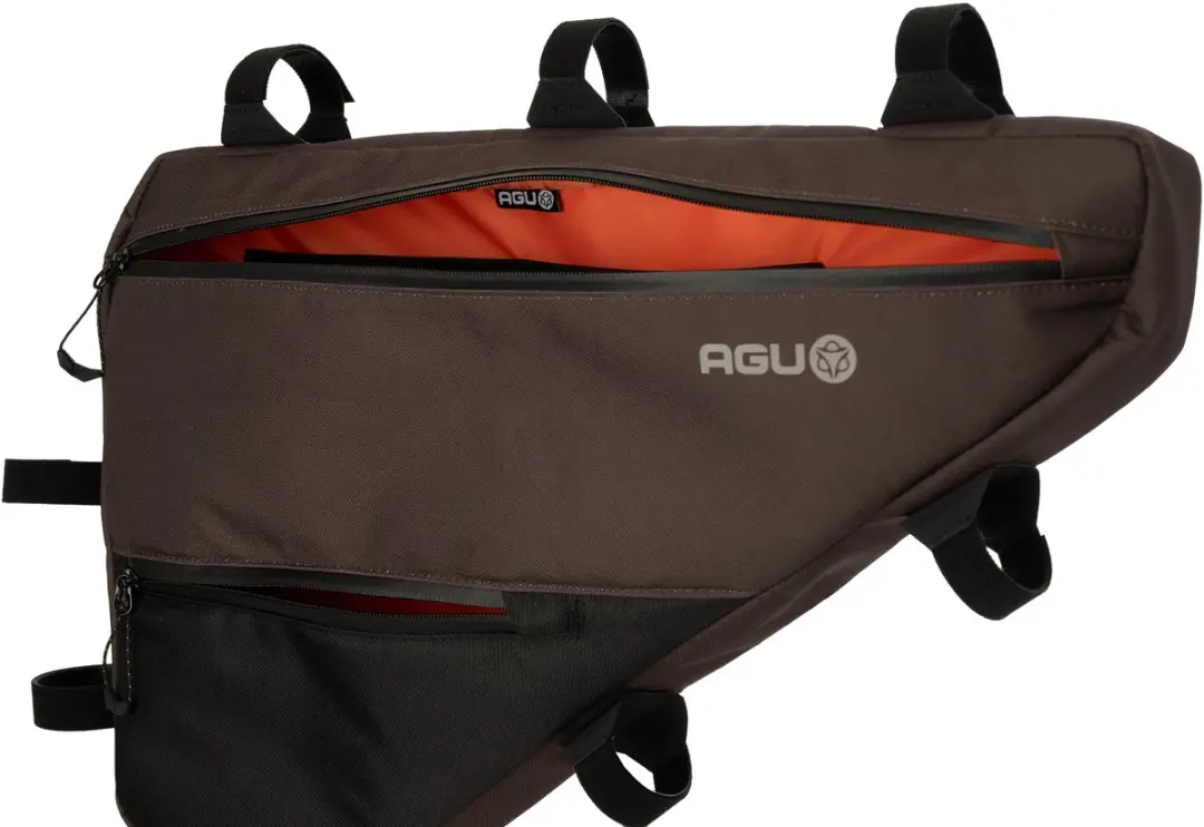 AGU Venture Full Frame Bikepacking Tas 12L - Bruin