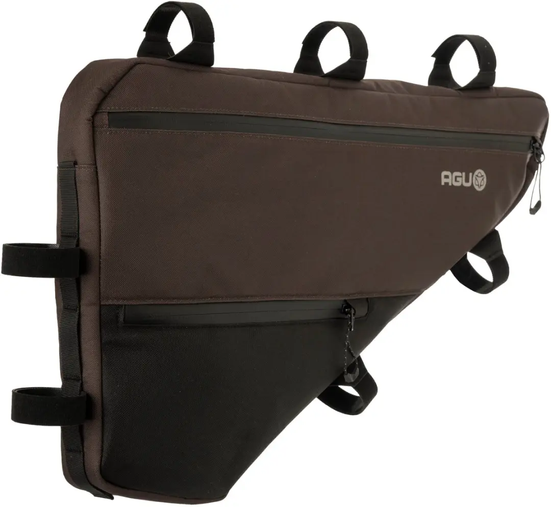 AGU Venture Full Frame Bikepacking Tas 12L - Bruin