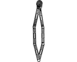 Kryptonite Kryptolok 85cm Vouwslot - Staal - Zwart