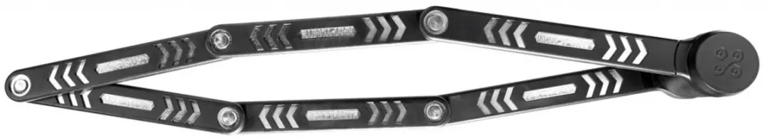 Kryptonite Kryptolok 85cm Vouwslot - Staal - Zwart