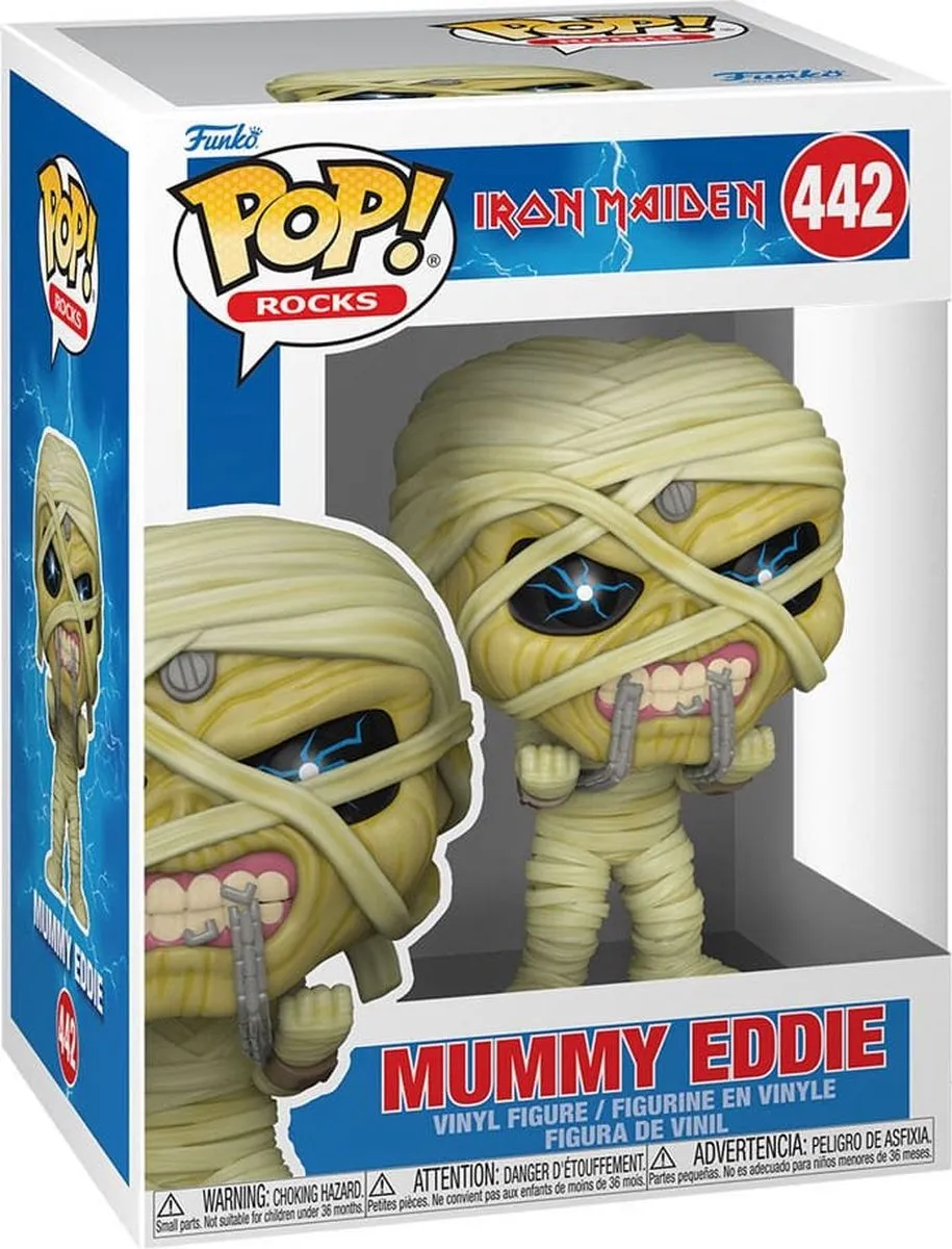 Funko POP! Iron Maiden Eddie Mummy - Multicolor - afbeelding 6 van 6