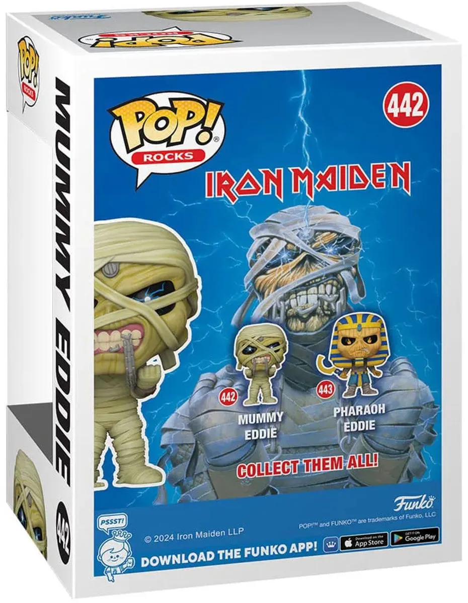 Funko POP! Iron Maiden Eddie Mummy - Multicolor - afbeelding 3 van 6