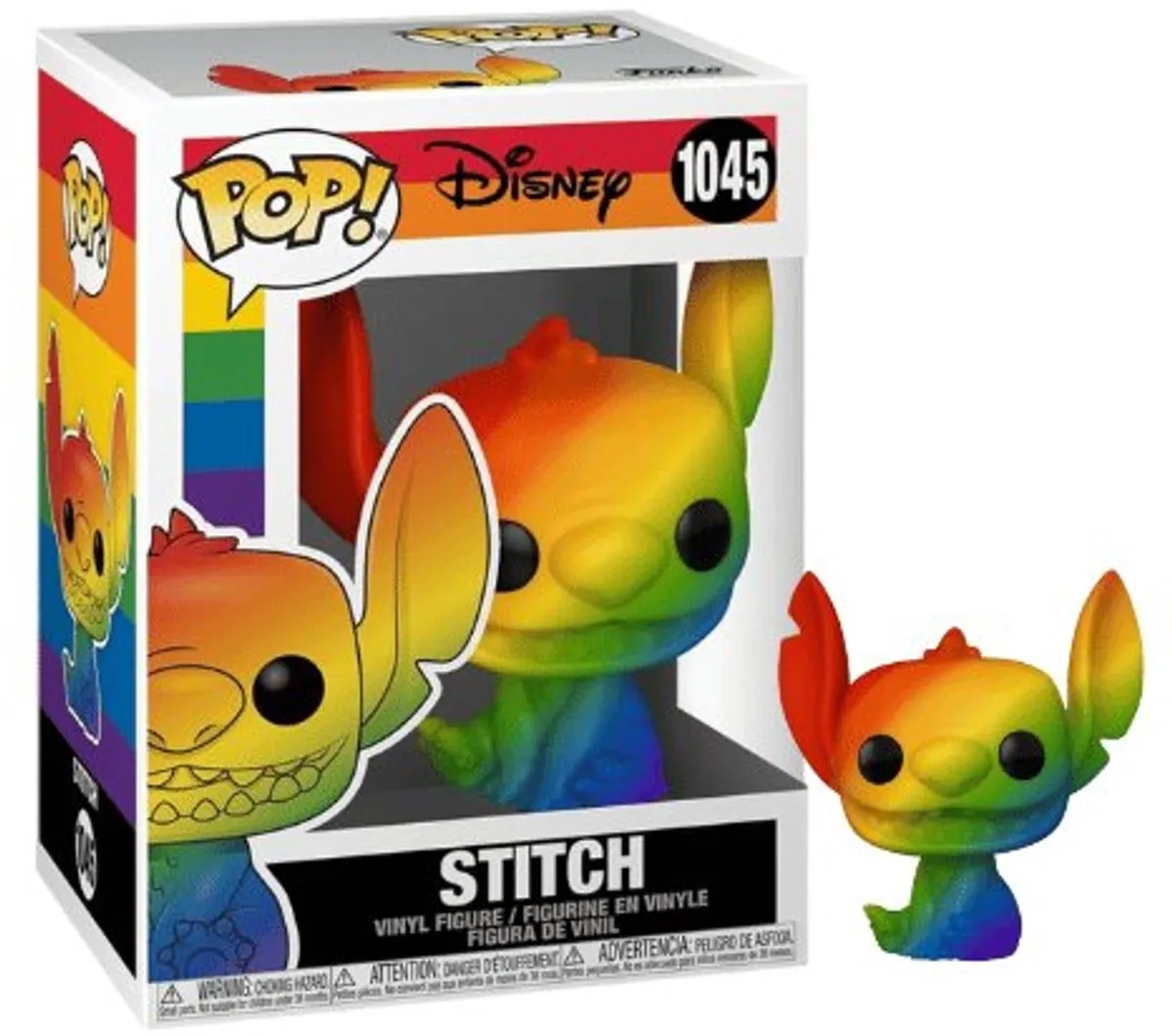 Funko Pop! Disney Stitch Rainbow - 9cm Vinyl Figuur
