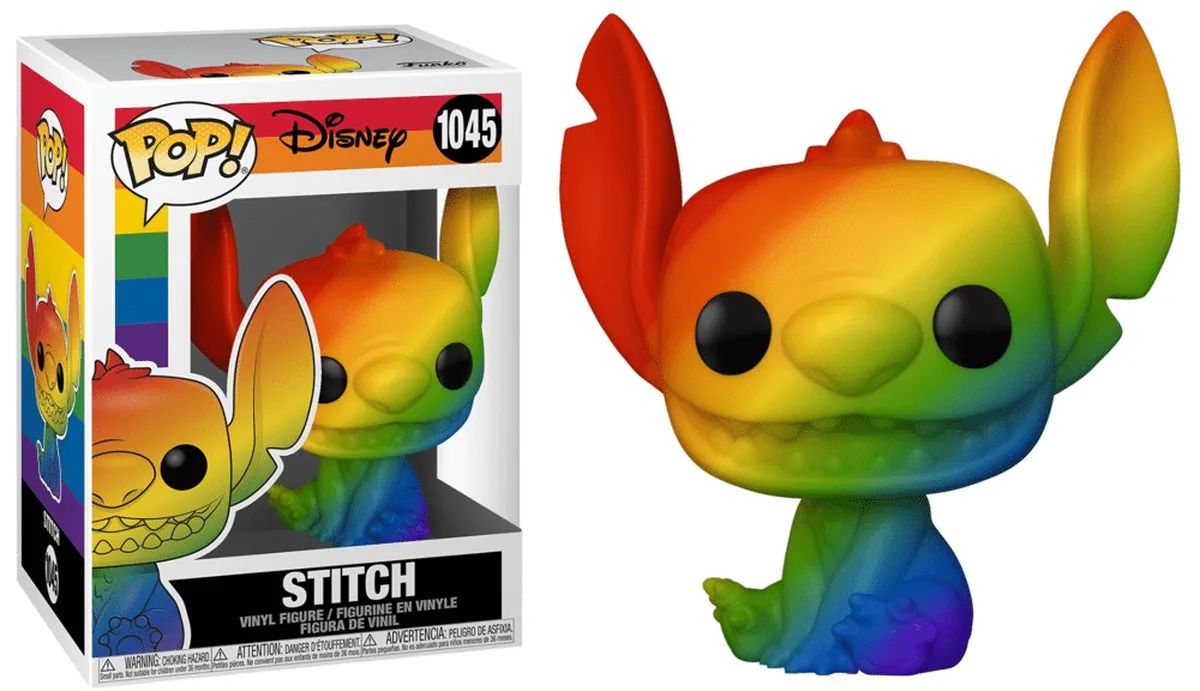 Funko Pop! Disney Stitch Rainbow - 9cm Vinyl Figuur