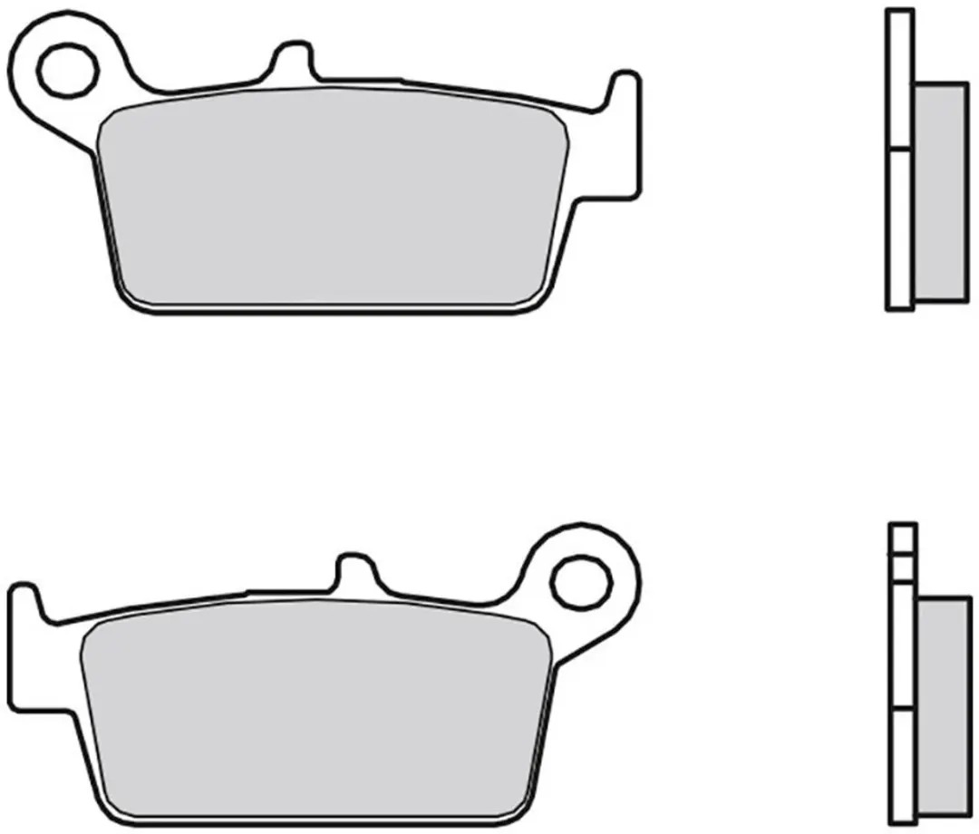 Brembo 07ho26sd Gesinterde Remblokken Transparant