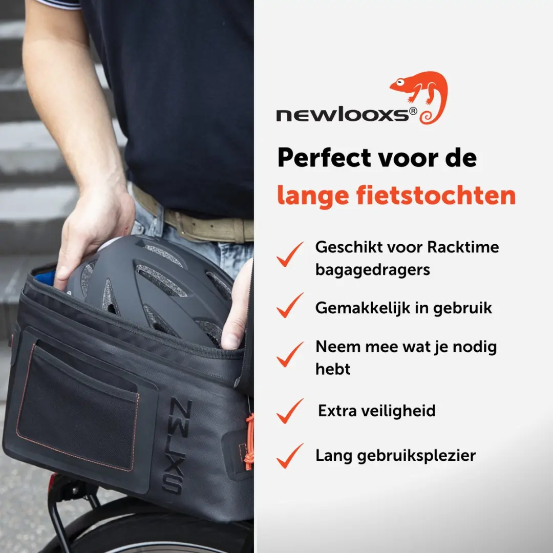 New Looxs Varo Trunkbag Fietstas 15L - Zwart