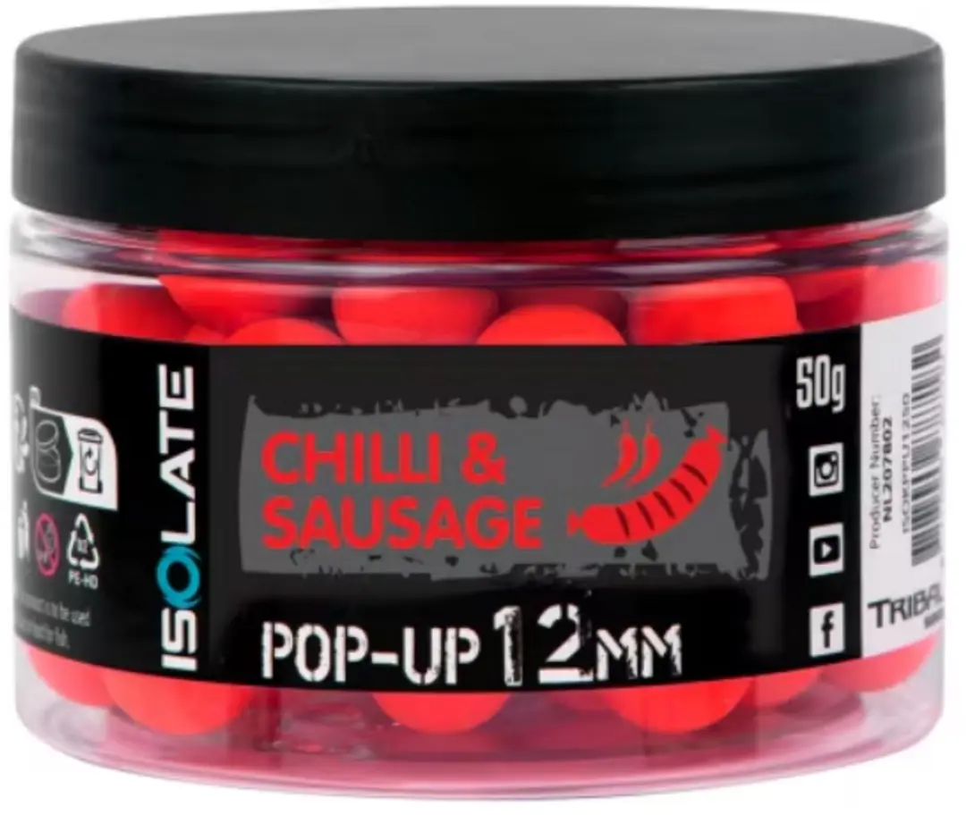 Shimano Isolate Pop-Up Chilli Sausage Fluo Red