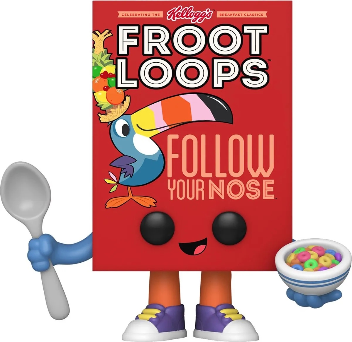 Funko Pop! Vinyl Froot Loops Cereal Box - Multicolor