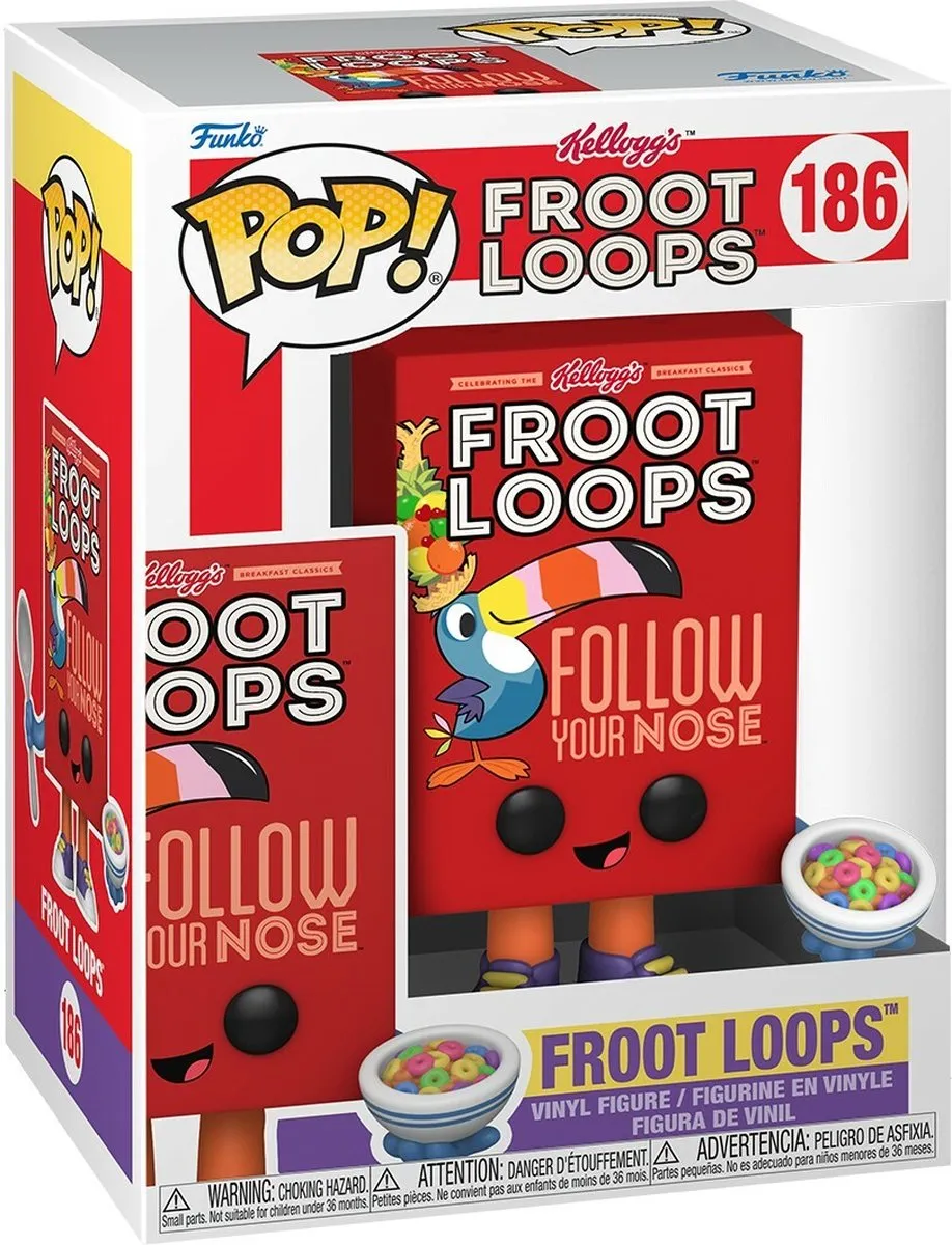 Funko Pop! Vinyl Froot Loops Cereal Box - Multicolor