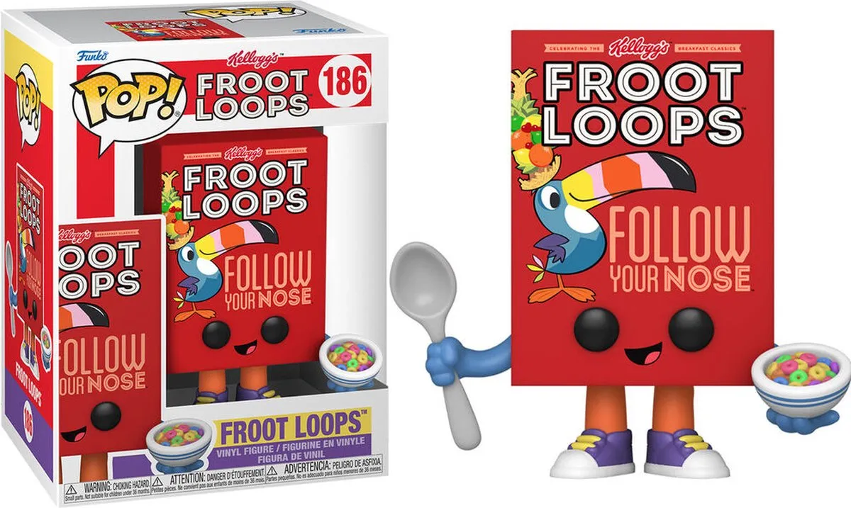 Funko Pop! Vinyl Froot Loops Cereal Box