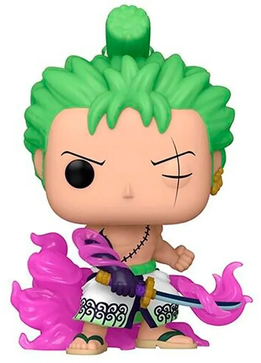 Funko Pop! Zoro met Enma One Piece Figuur 65028 - Glow in the Dark