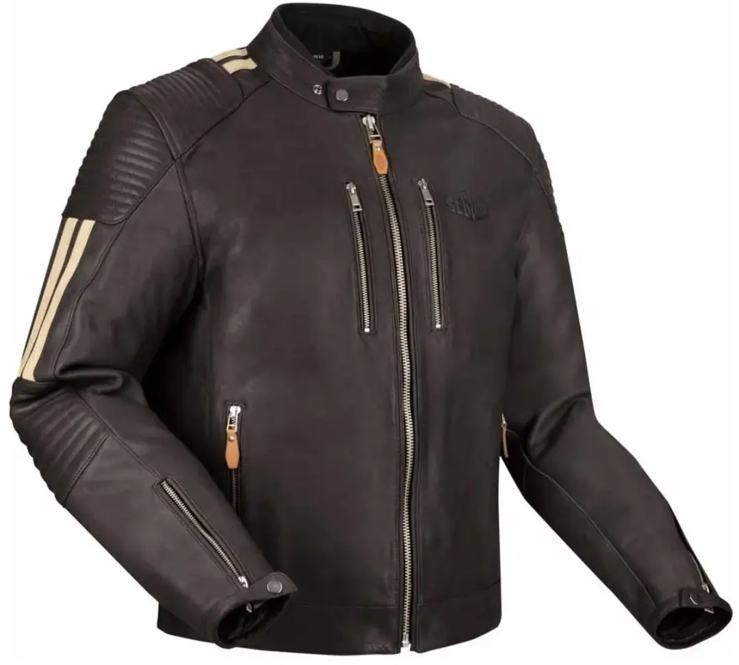 Segura Orion Lederen Motorfietsjas - Bruin M - afbeelding 6 van 6