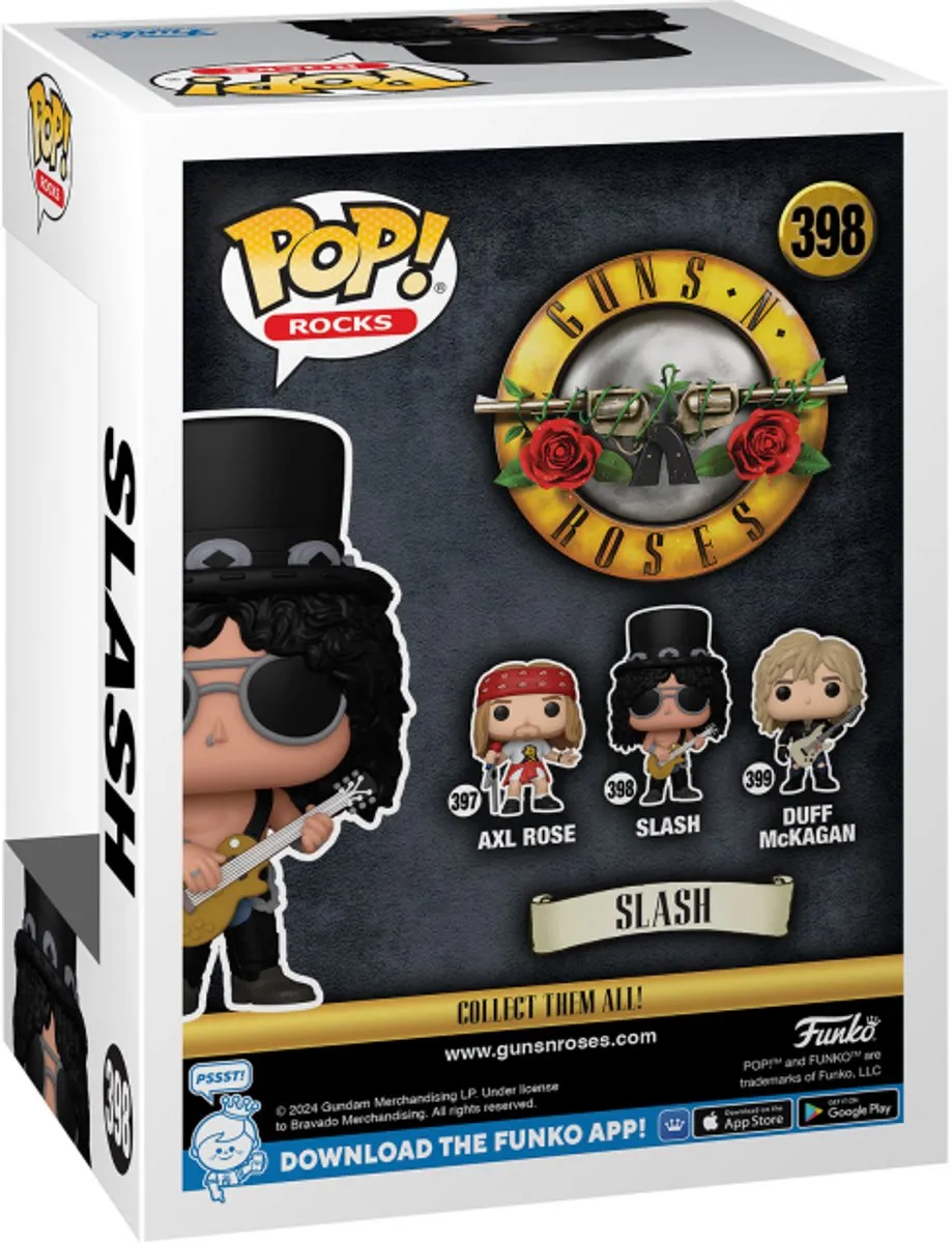 Funko Pop Rocks Guns N' Roses Slash #398 - Multi