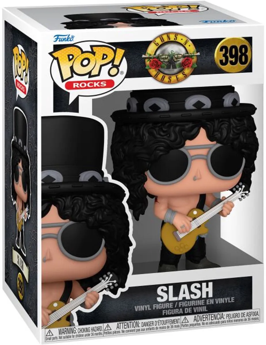 Funko Pop Rocks Guns N' Roses Slash #398 - Multi