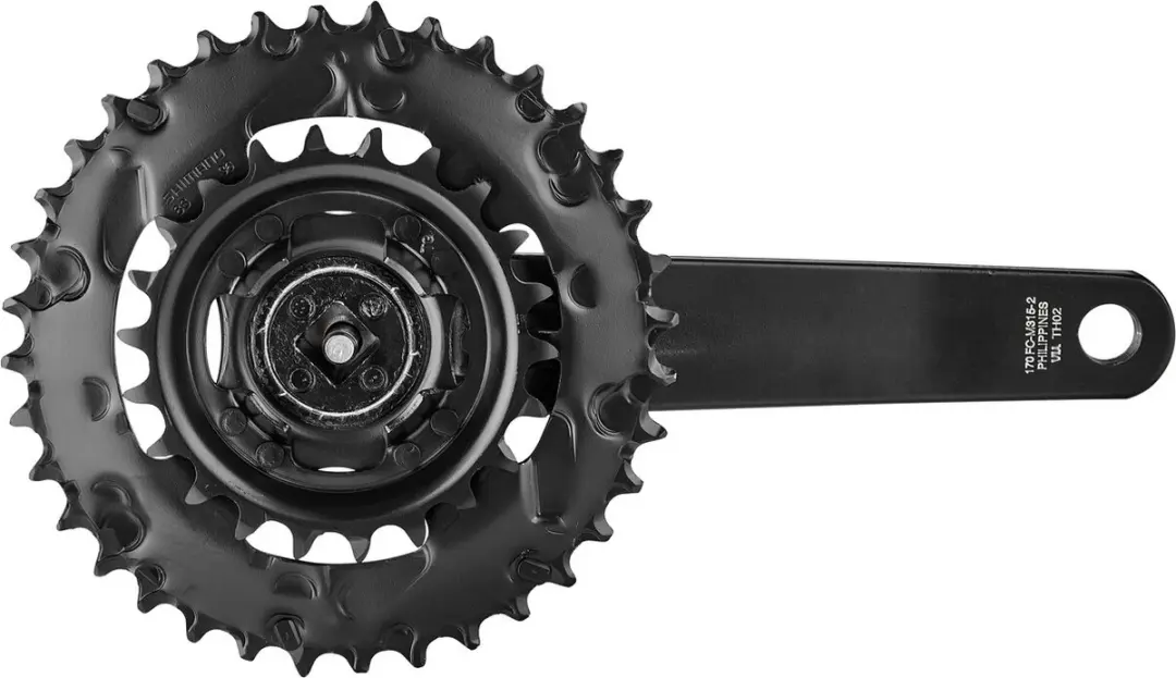 Shimano Altus FC-M315-2 Crankstel 36/22T - 175mm - Zwart - afbeelding 3 van 6