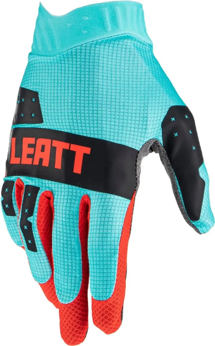 Leatt Moto 1.5 GripR Blauw Rood Motorcross Handschoenen