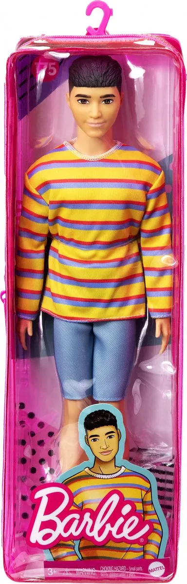 Barbie Ken Fashionistas Pop DWK44 Poppen - Multicolor