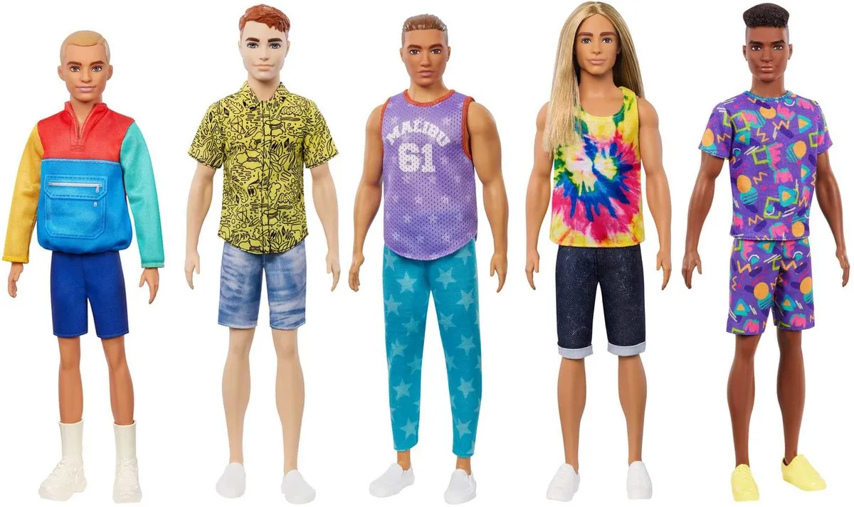 Barbie Ken Fashionistas Pop DWK44 Poppen