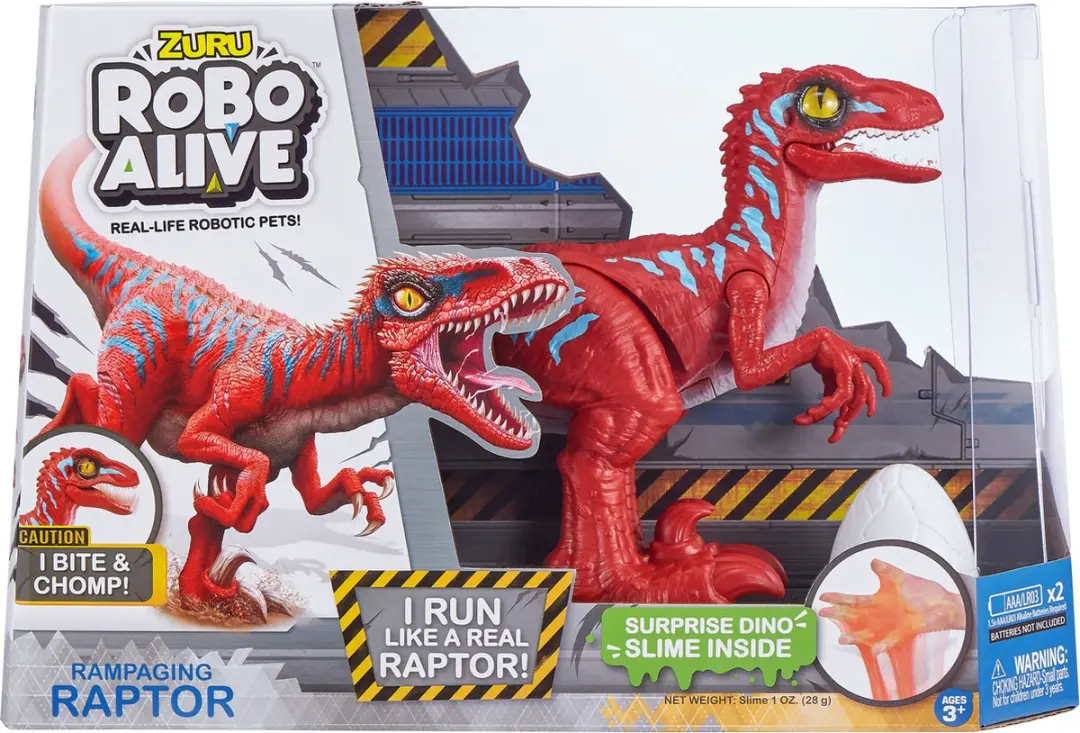 Zuru Robo Alive Raptor + Slijm Assorti