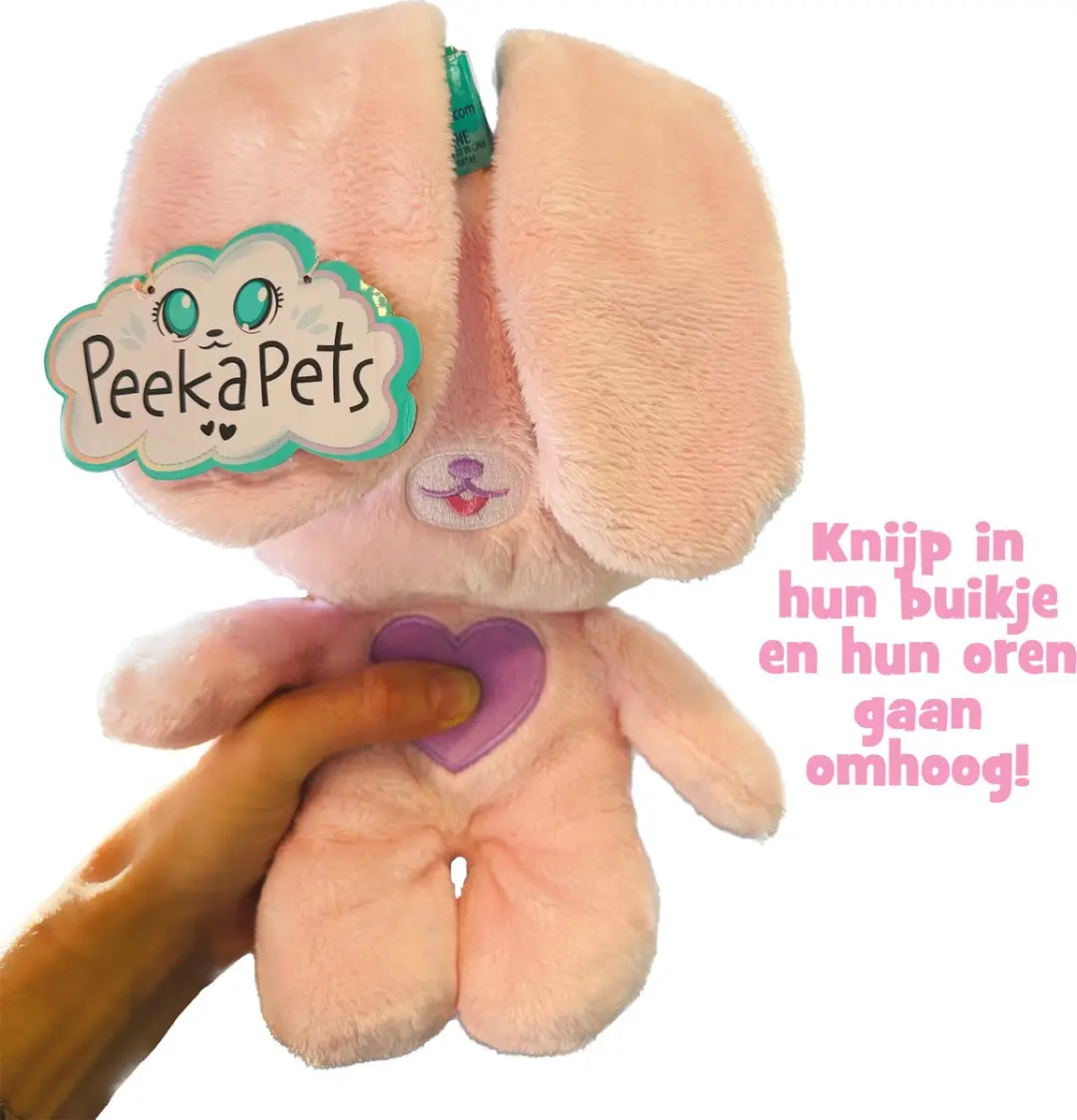 Imc Toys Peekapets Bunny Knuffel - Multicolor