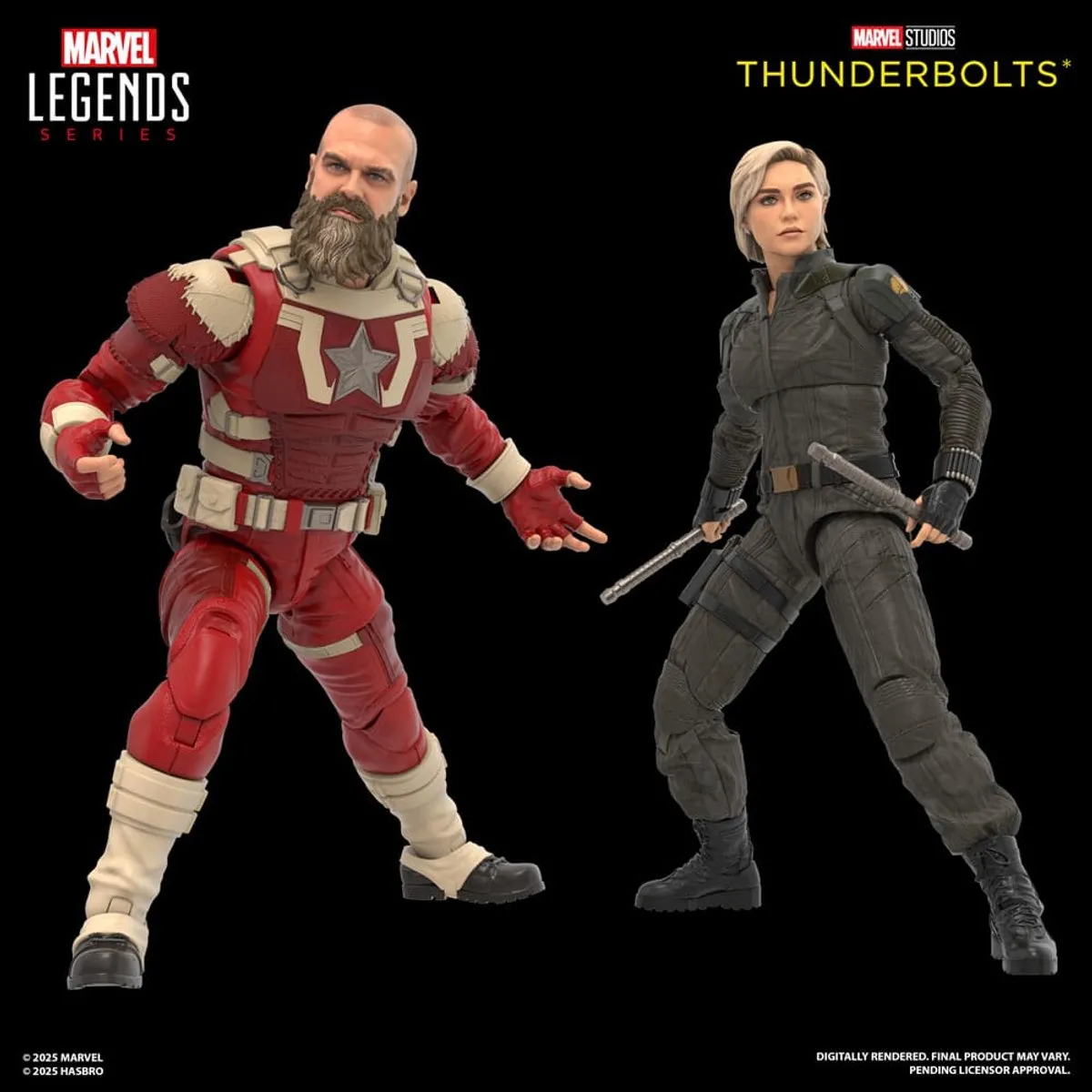 Hasbro Marvel Legends 2-Pack Yelena Belova & Red Guardian HASG1830 - Multi