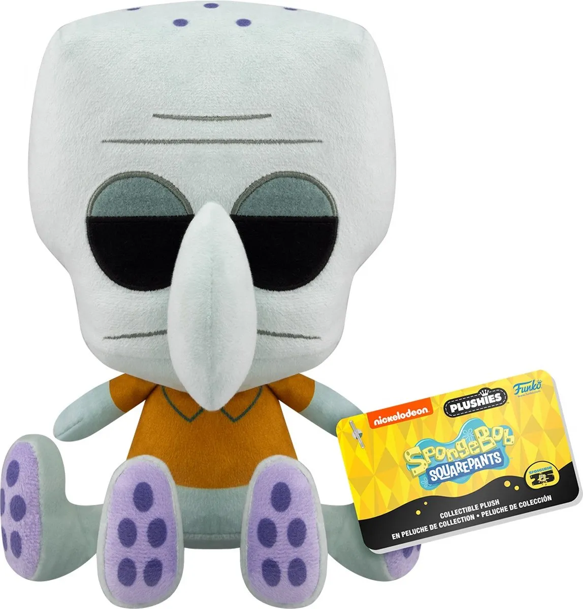 Funko Squidward Plush SpongeBob SquarePants Knuffel 18cm - Multi