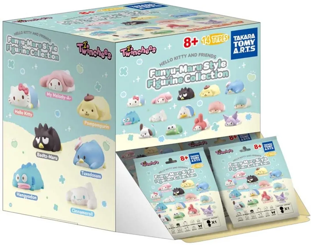 Sanrio Twinchees Mini Figures Funyu-Maru 5 cm Display (24)