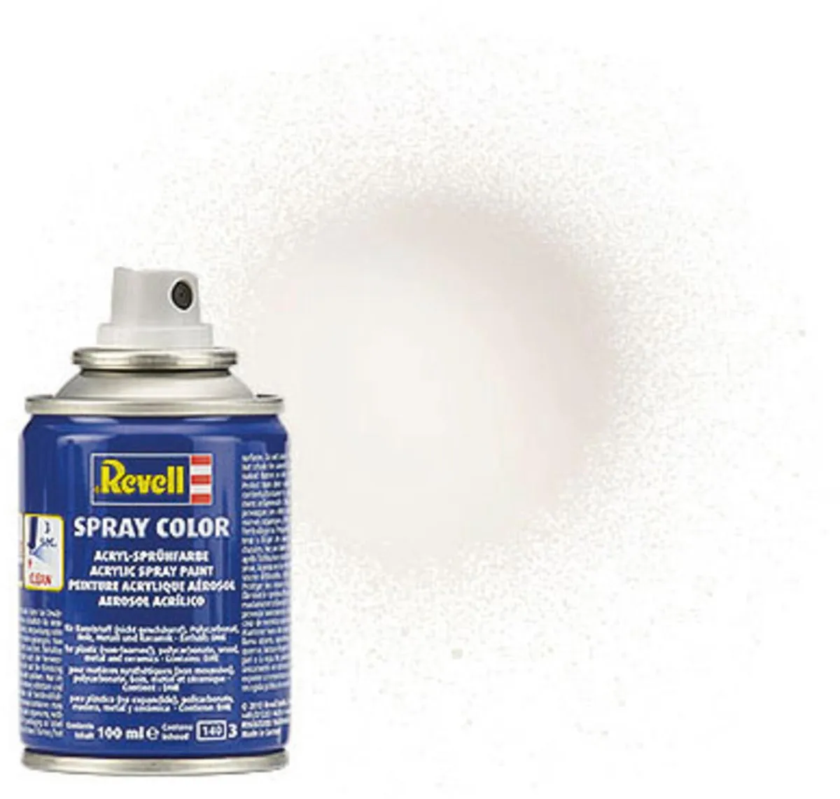 Revell Acryl Spray Wit Gloss 100ml