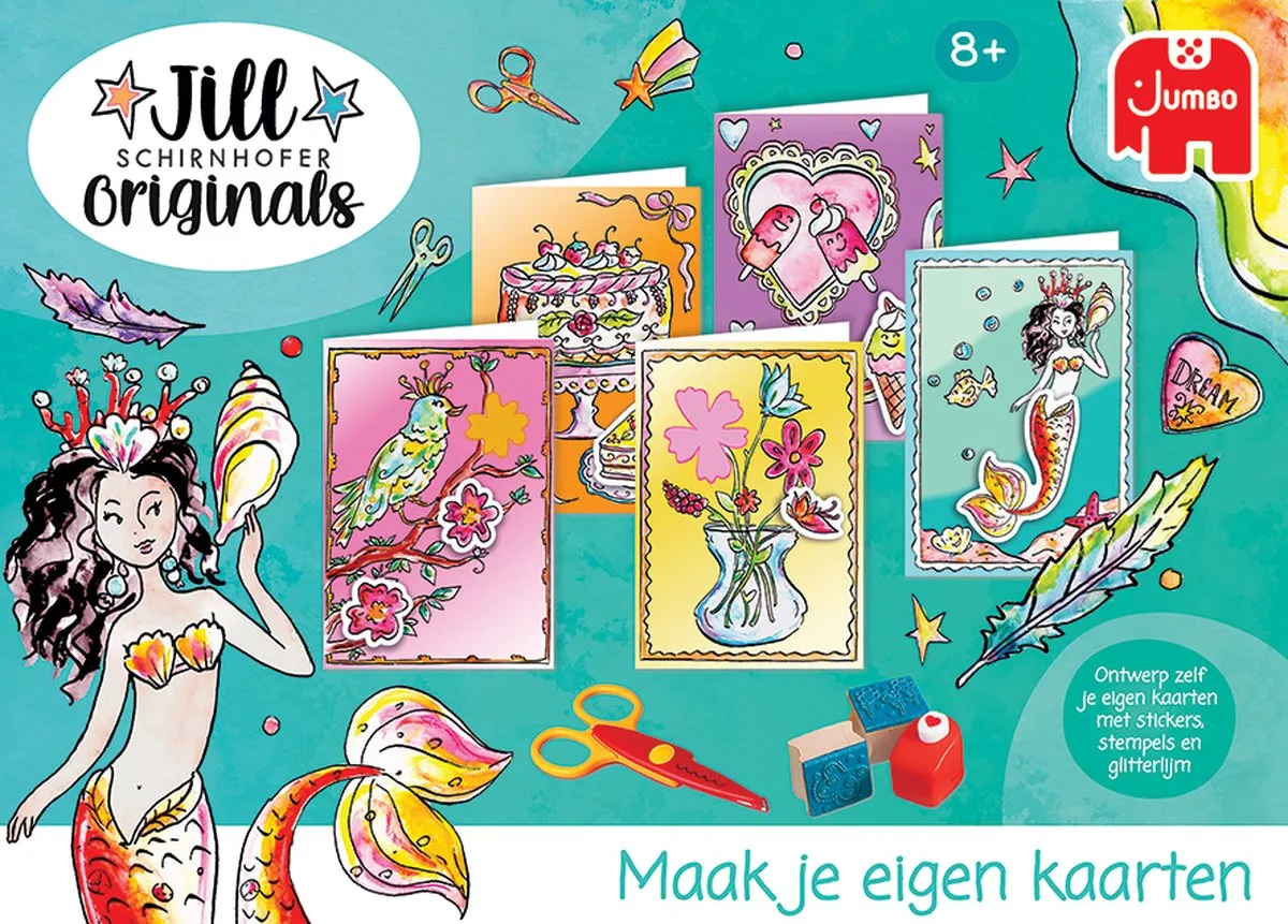 Jumbo Jill Schirnhofer Maak Je Eigen Kaarten Knutselset