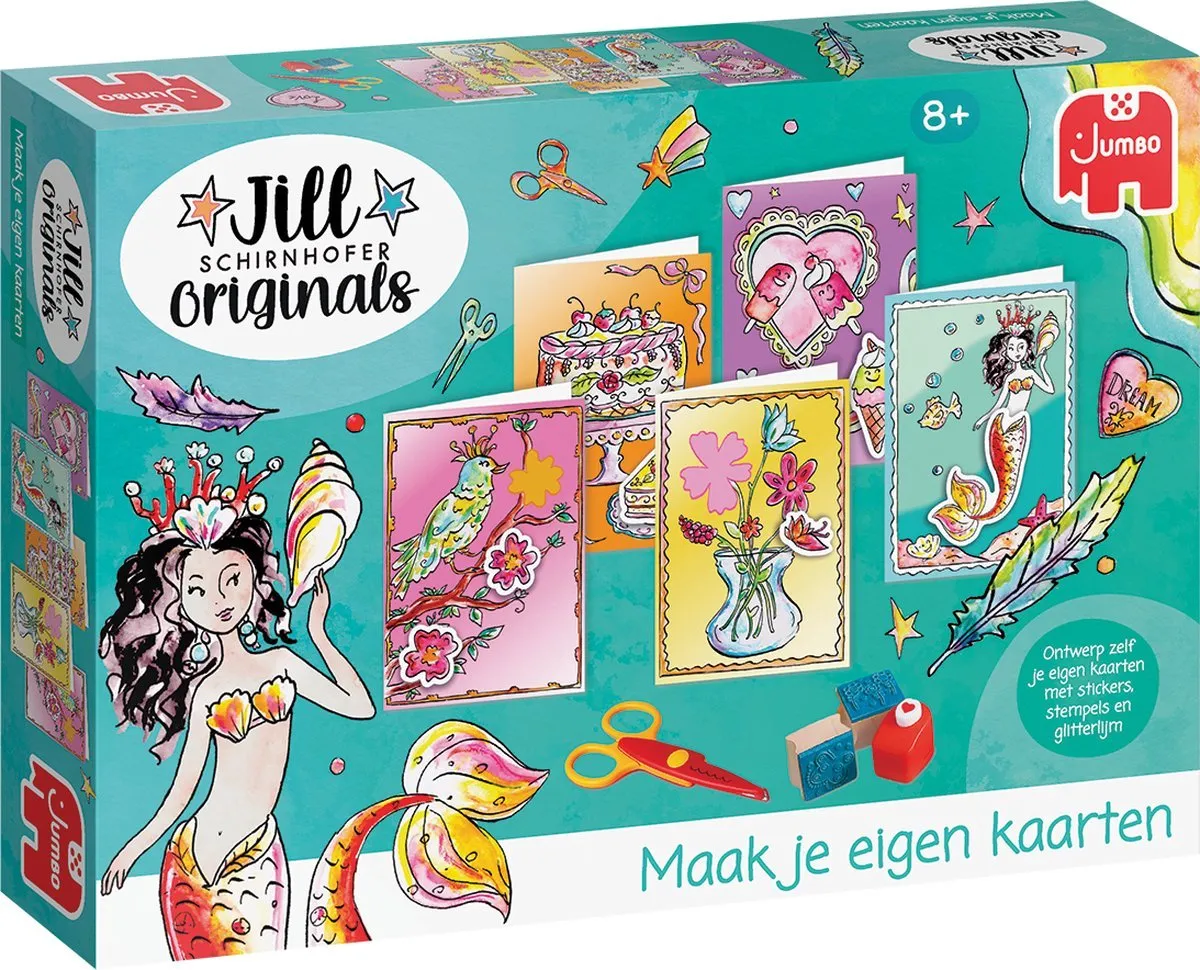 Jumbo Jill Schirnhofer Maak Je Eigen Kaarten Knutselset