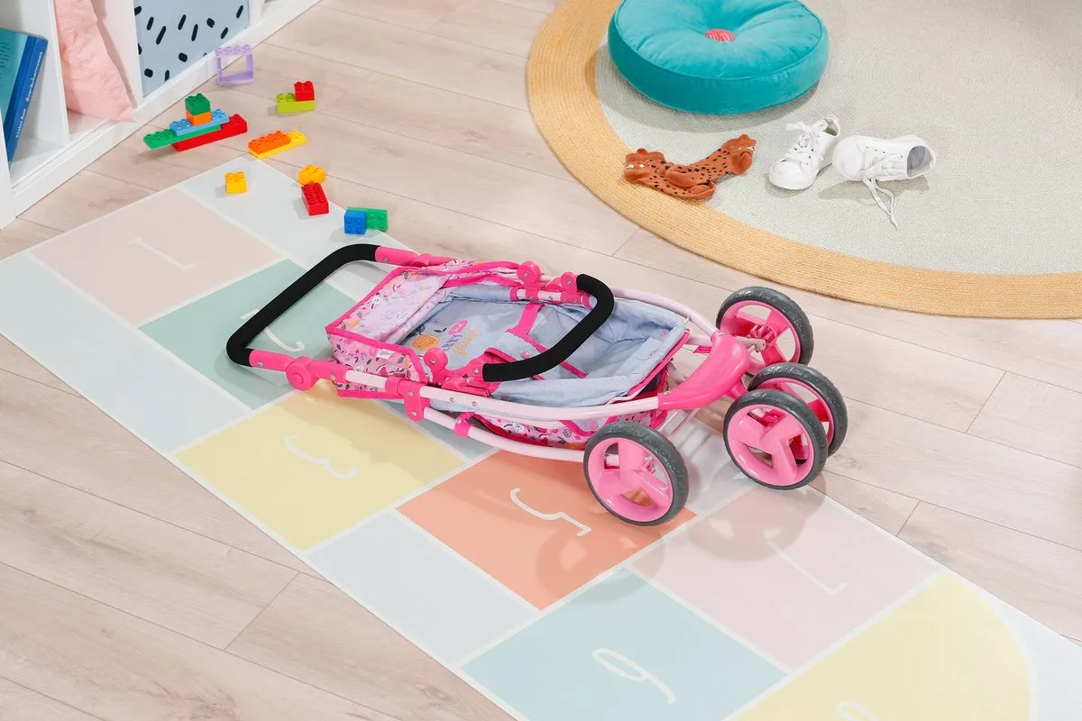 Baby Born Deluxe Poppenwagen 834145 - Multikleur