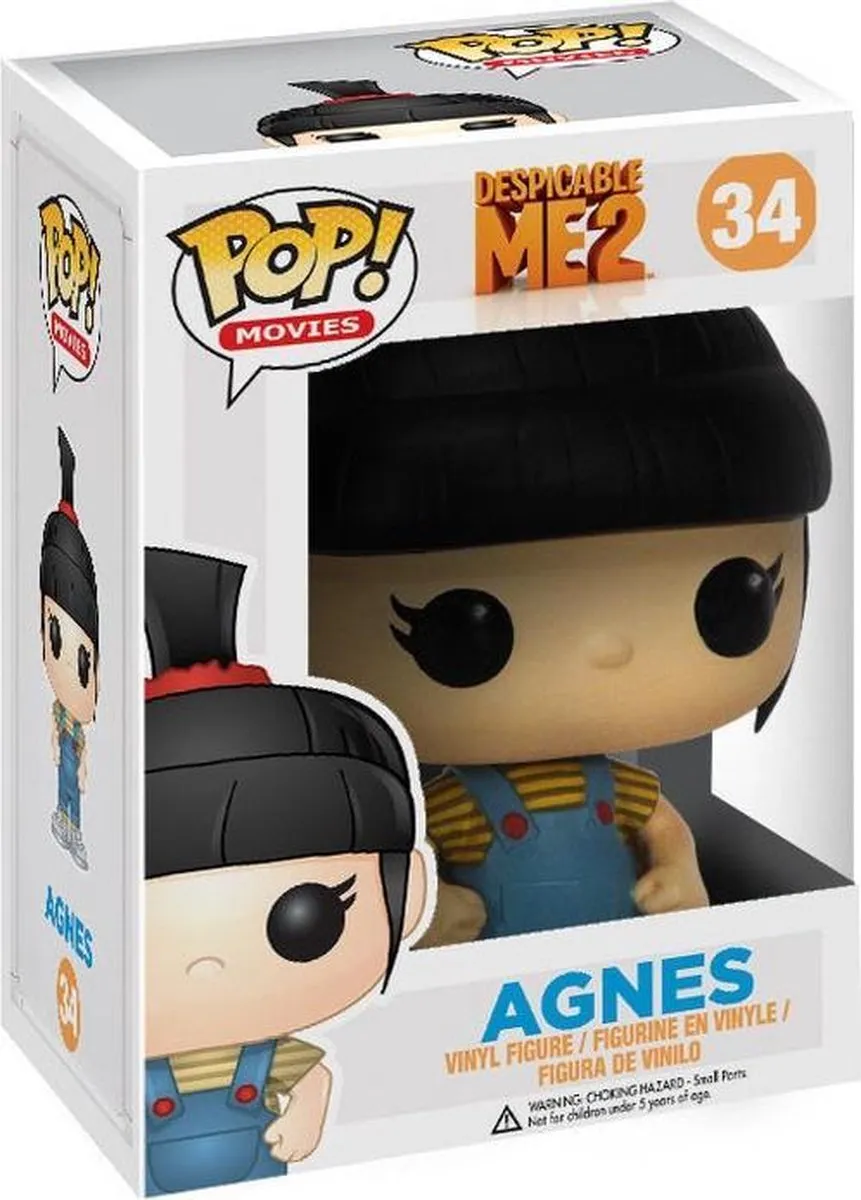 Funko Pop! Despicable Me 3 Agnes #34 Minions - 3368