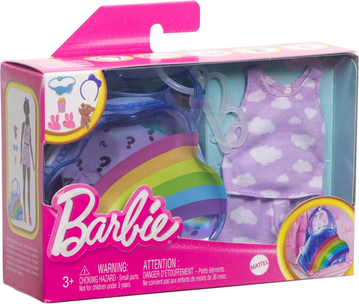 Mattel BRB Fashion Kleding & Tas - Multicolor