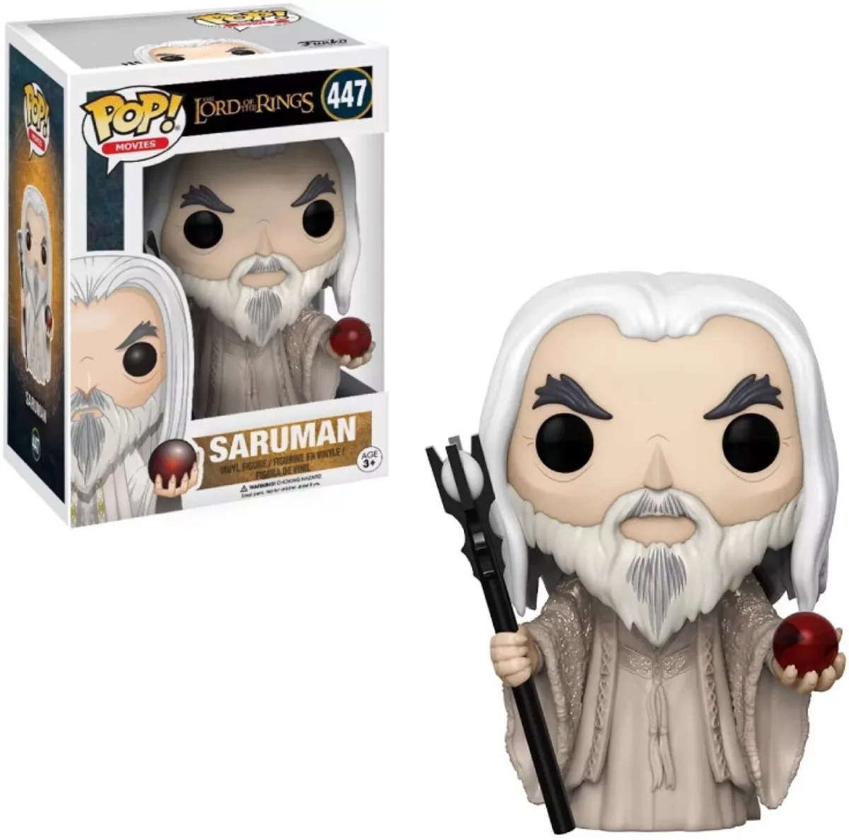 Funko Pop Movies The Lord of the Rings Saruman #447 - Multi