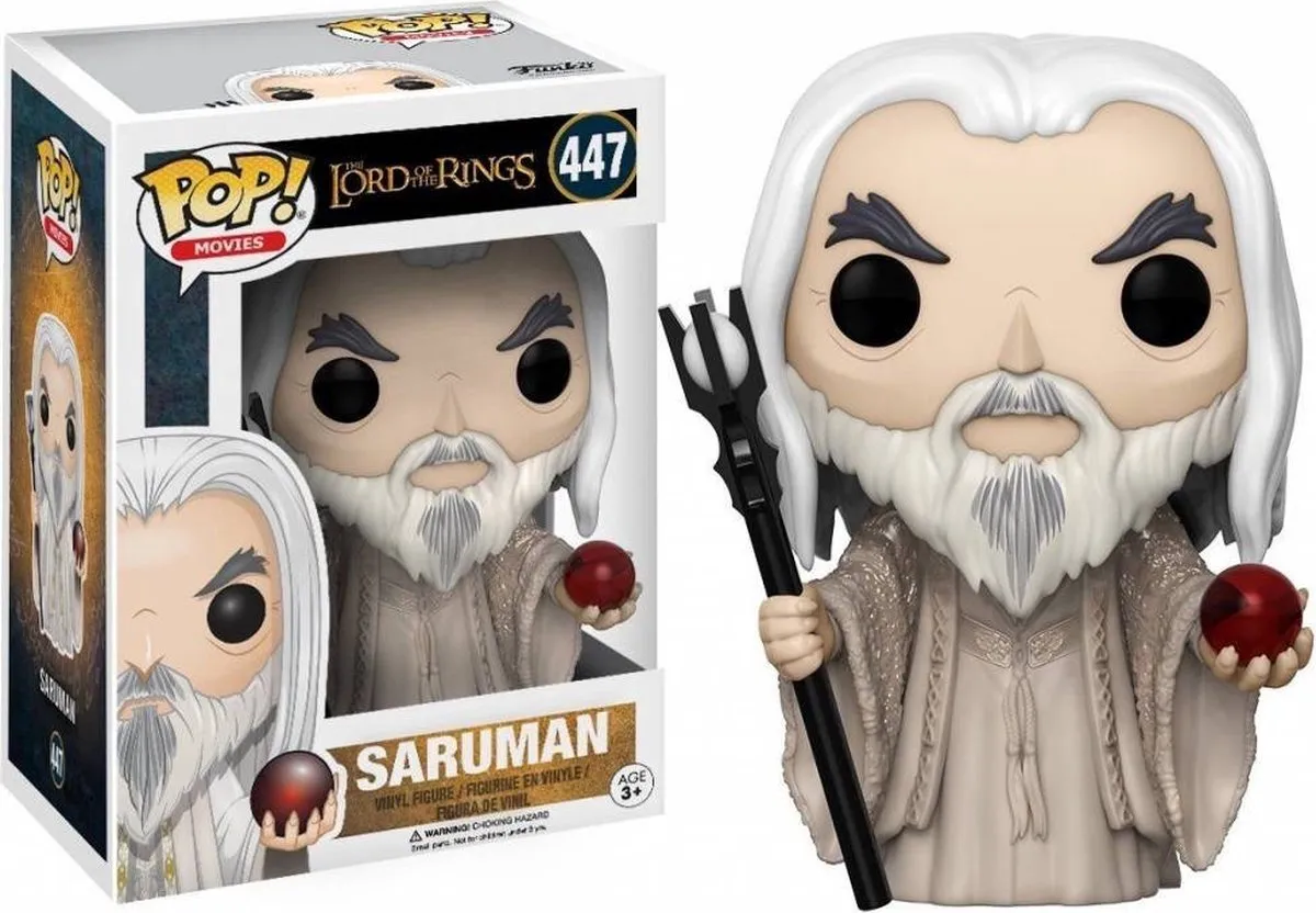 Funko Pop Movies The Lord of the Rings Saruman #447 - Multi
