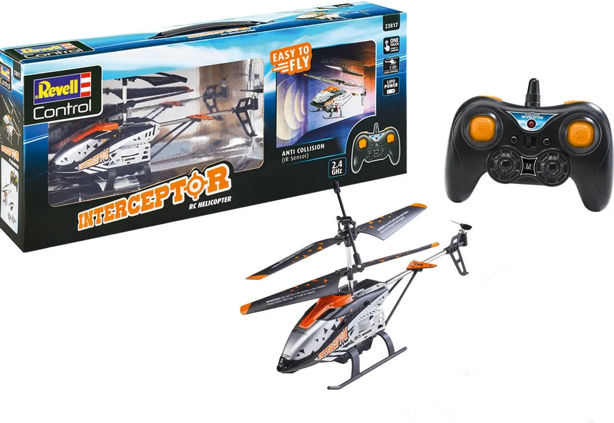 Revell RC Helicopter Interceptor REV23817 - Multi